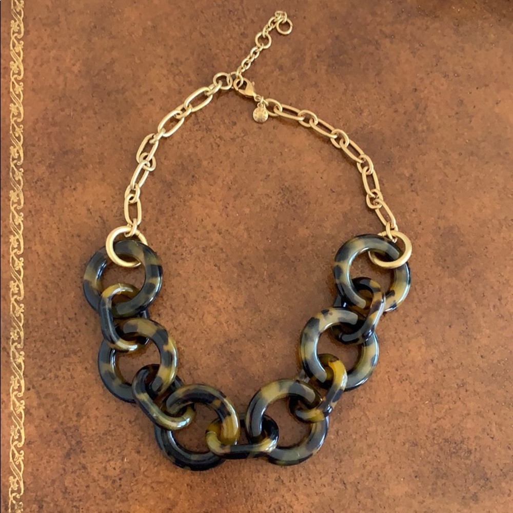 J. Crew tortoise necklace